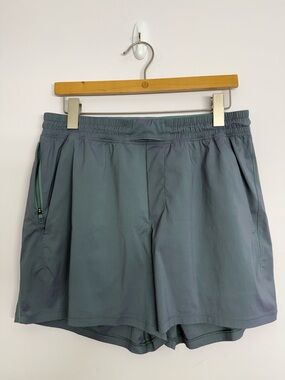 Lululemon Pace Breaker LL Short 5" *Iridescent Sz Large Tidewater Teal/Purple